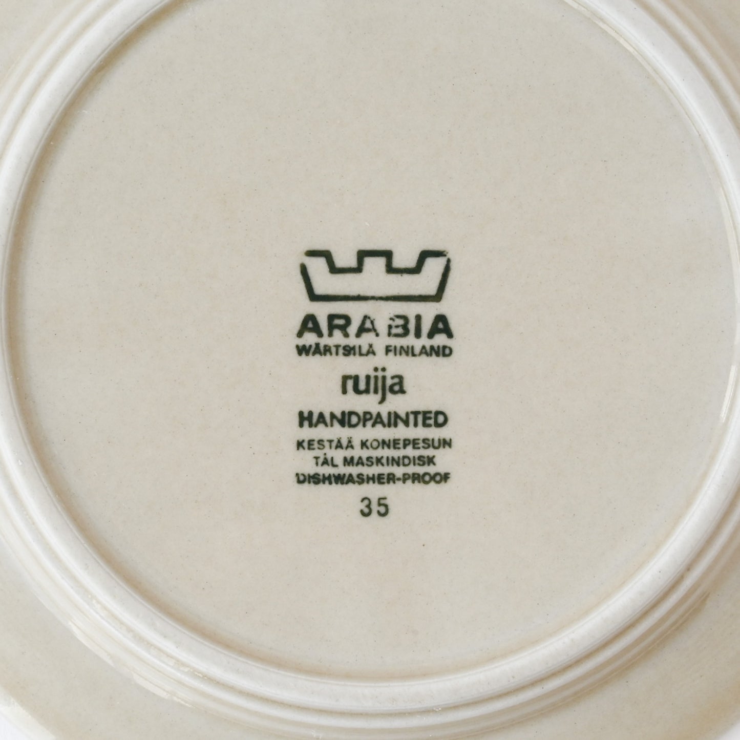 ARABIA Ruija Series Plate / アラビア ルイヤシリーズ プレート2