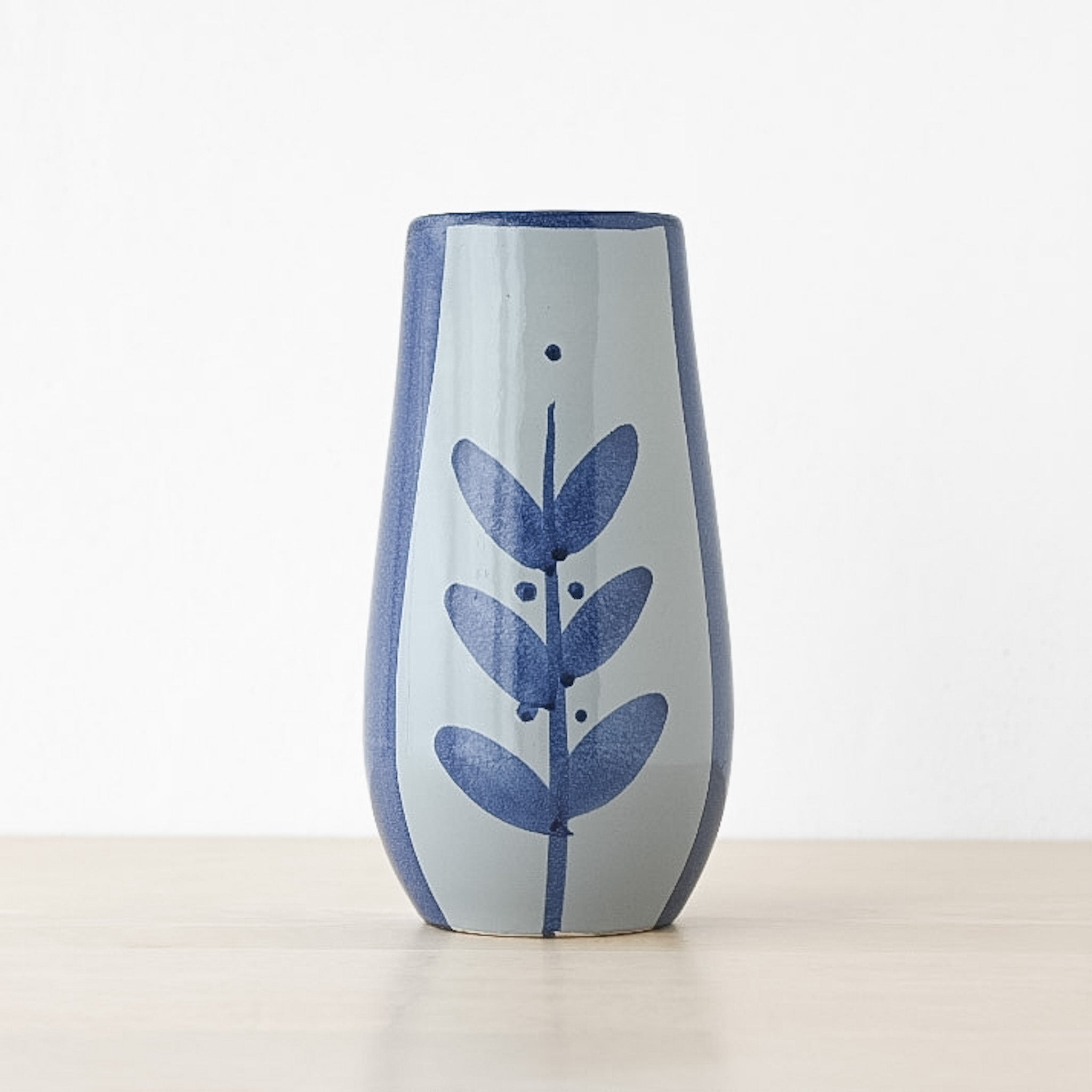 東ドイツ German Art Pottery ヴィンテージ フラワーベース Strehla 花器 陶器 花瓶 オブジェ 置物 シュトレーラ アートポタリー 91230 東ドイツ / シュトレーラ 花瓶 – yahan