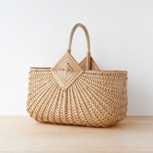 ラトビア ハンドルバスケット