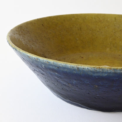 Rorstrand Sylvia Leuchovius blue/yellow boul / ロールストランド シルヴィア・レウショヴィウス 青/黄色のボウル 花模様