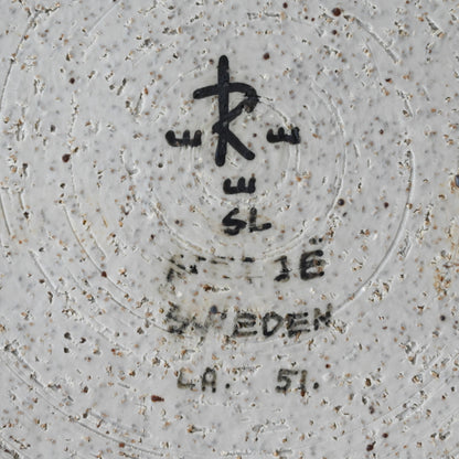 Rorstrand Sylvia Leuchovius blue/yellow boul / ロールストランド シルヴィア・レウショヴィウス 青/黄色のボウル 花模様