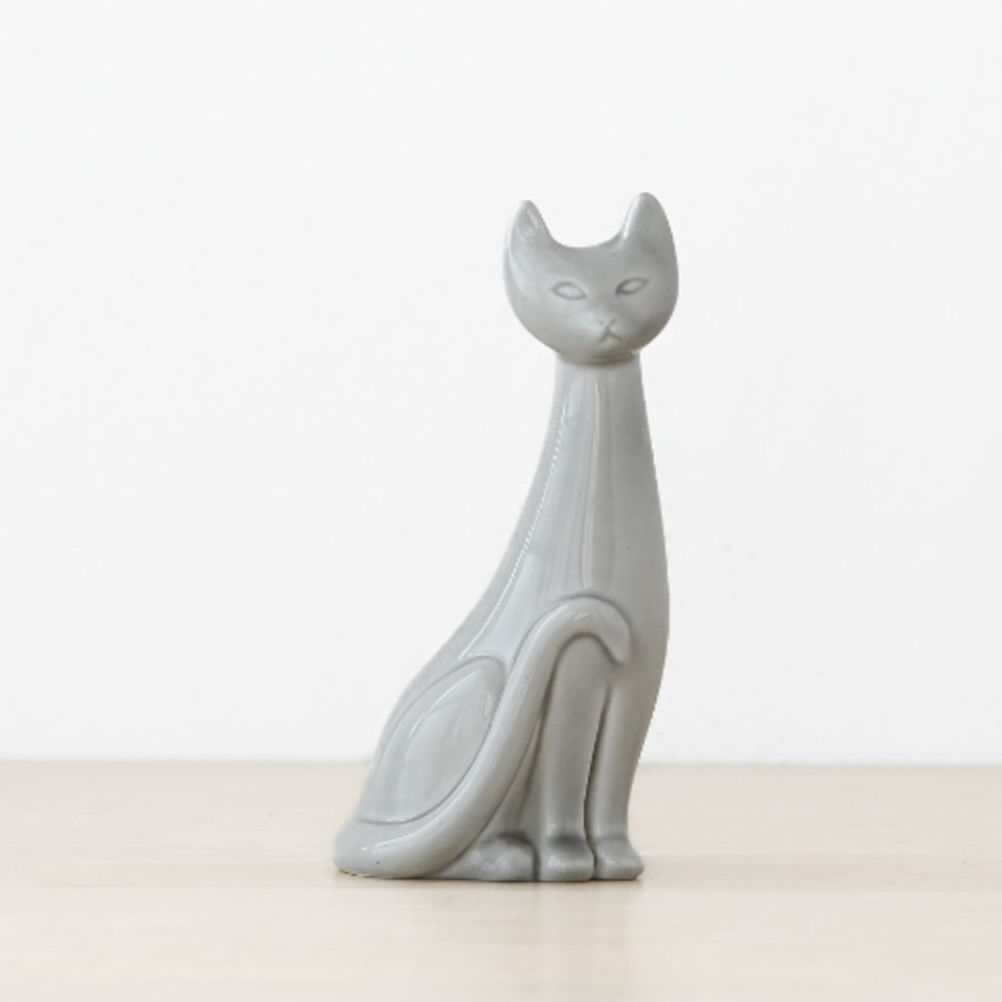 ロールストランド  グンナー・ニールンド  猫のオブジェ  陶器 / スウェーデン