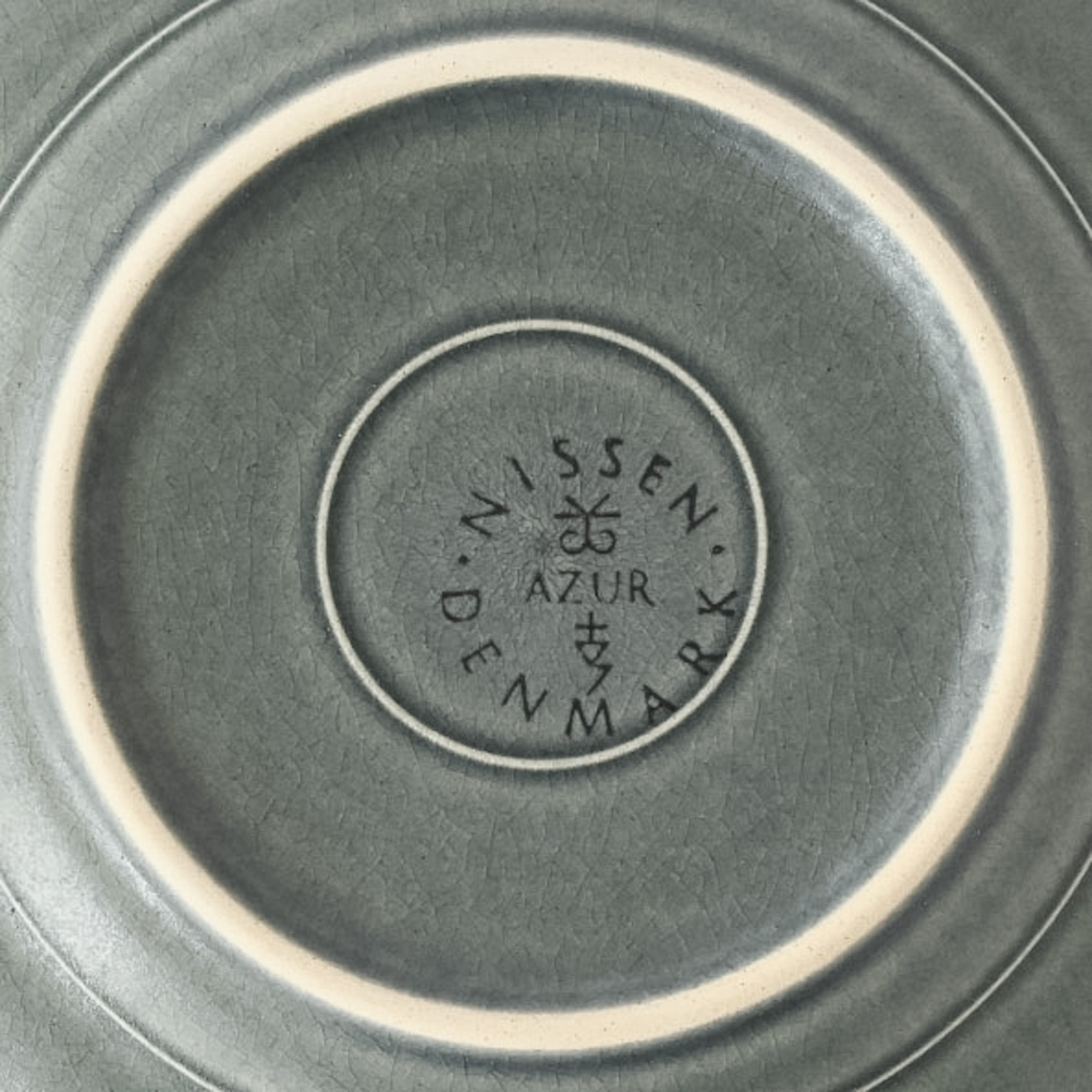 イェンス・クイストゴー﻿ アズールシリーズ 17cm 食器1﻿ / デンマーク