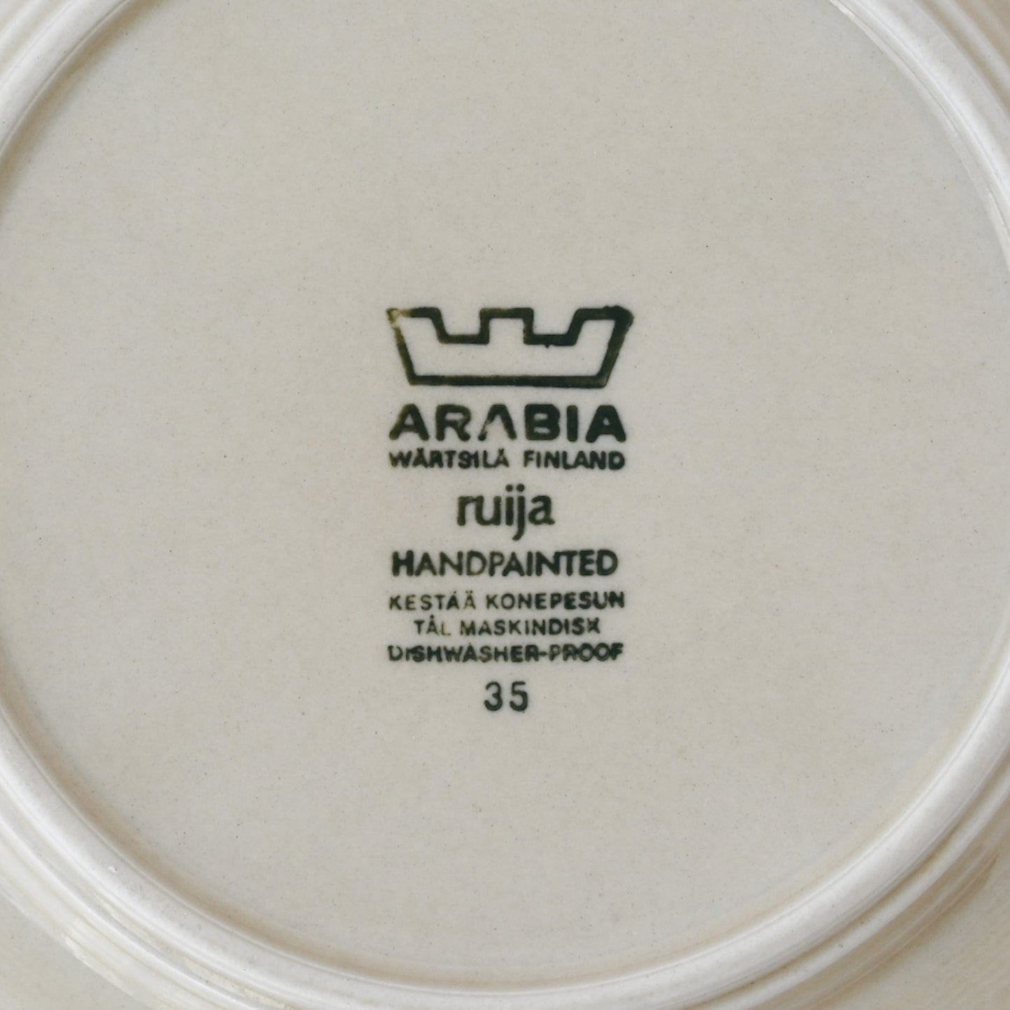 ARABIA  Ruija Series Plate / アラビア ルイヤシリーズ プレート1