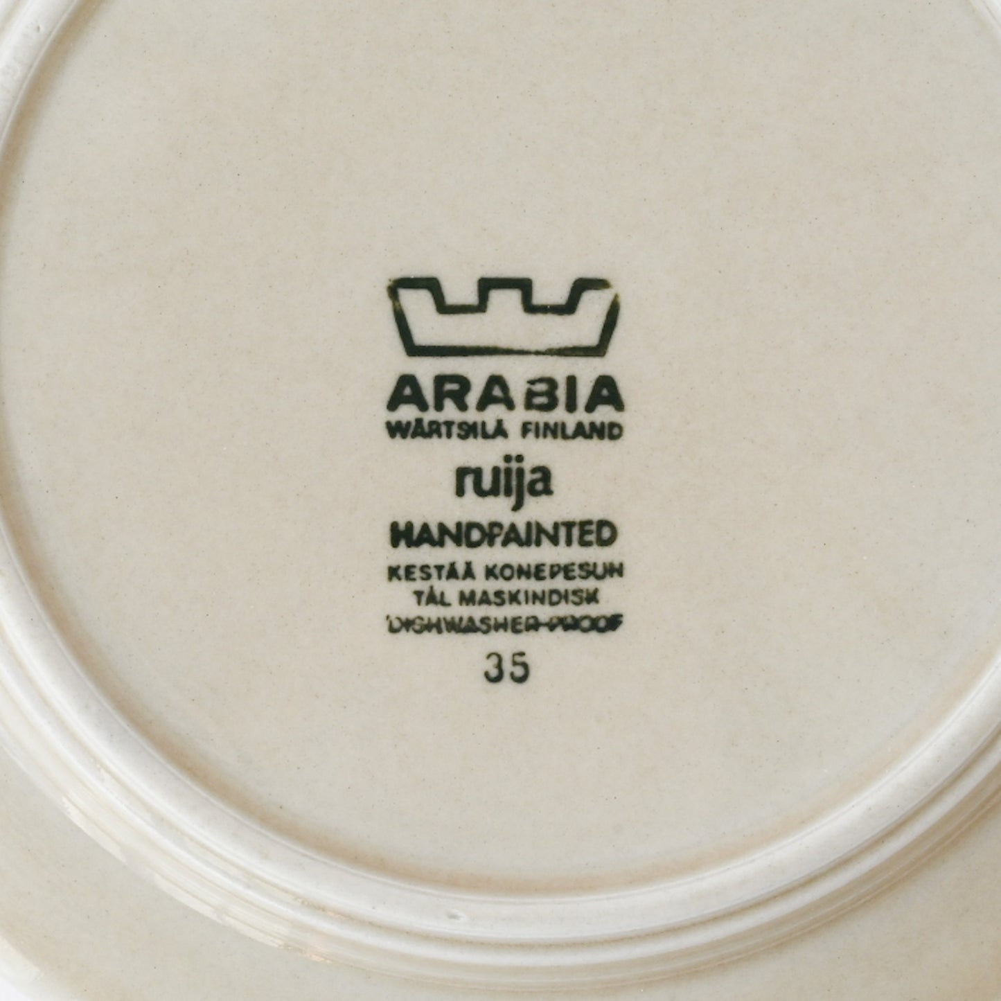 ARABIA  Ruija Series Plate / アラビア ルイヤシリーズ プレート3