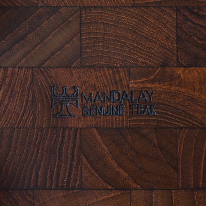 MANDALAY Vintage Teak cutting boad&knif / マンダレー ヴィンテージ チーク カッティングボード&ナイフ