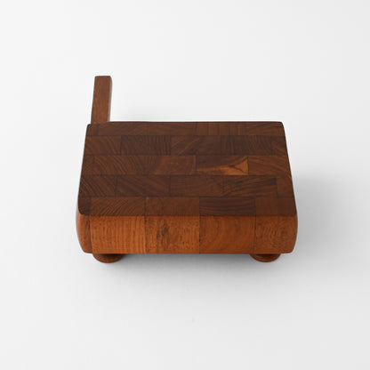 MANDALAY Vintage Teak cutting boad&knif / マンダレー ヴィンテージ チーク カッティングボード&ナイフ