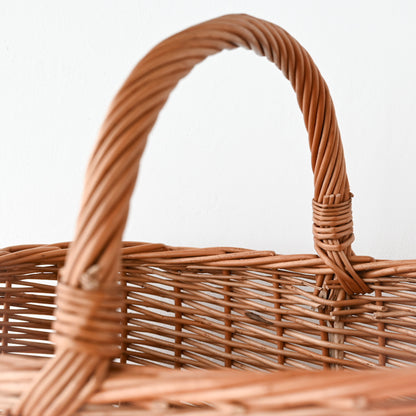 ラトビア  マッシュルームバスケット (オーバル)