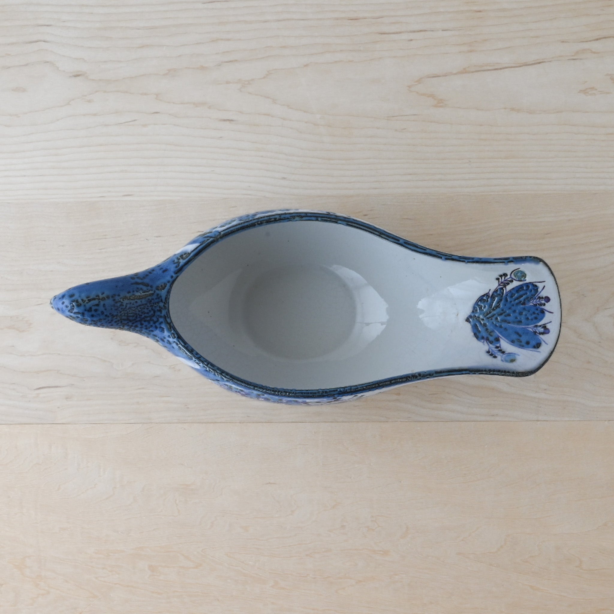 アルミニア tenera(テネラ)　Berte Jessen　大皿 Aluminia Berte Jessen Tenera Series Fugl skål / アルミニア ベルテ