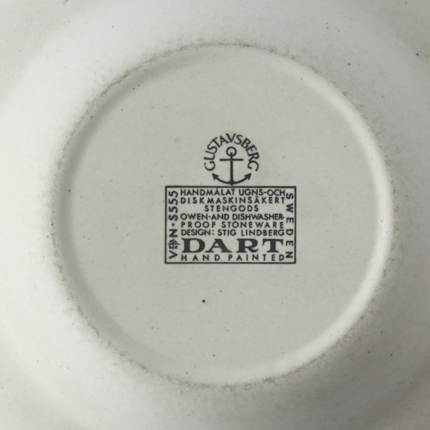 Gustavsberg Stig Lindberg Dart Series Plate / グスタフスベリ スティグ・リンドベリ ダートシリーズ プレート3